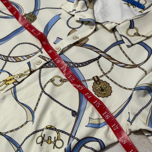 J. McLaughlin Court Polo Top Size Small - Picture 8 of 10